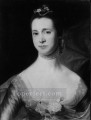 La señora Edward Green retrato colonial de Nueva Inglaterra John Singleton Copley
